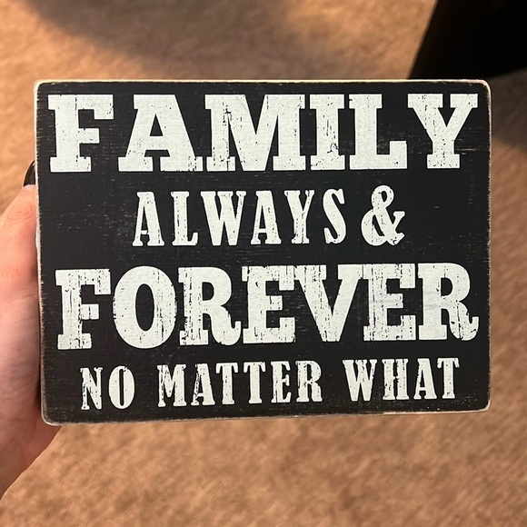 Other - Family Wood Sign